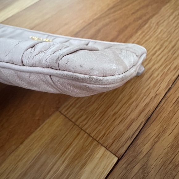 Prada 1M1152 Leather Clutch in Cipria - Picture 5 of 11